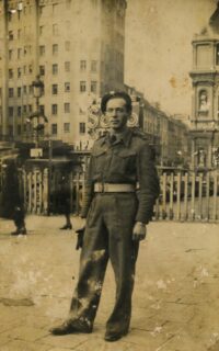 6. Bronisław Żołdak, Anglia, 3.11.1945 r. Archiwum prywatne Danuty Szeligi